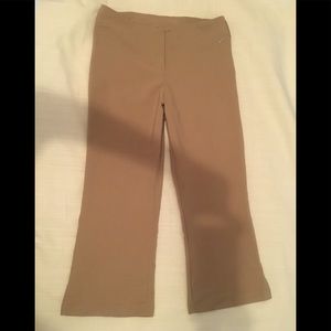 Beige Capri Pant